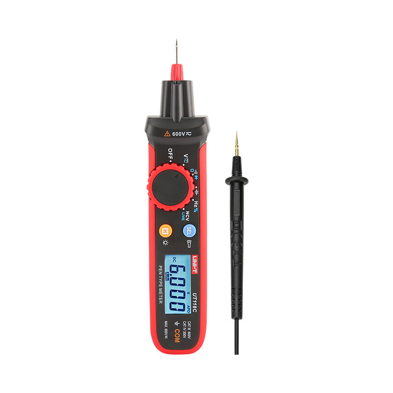 For UT118C Pocket Multimeter Pen UNI-T Non-contact Voltage Detection Test Meter
