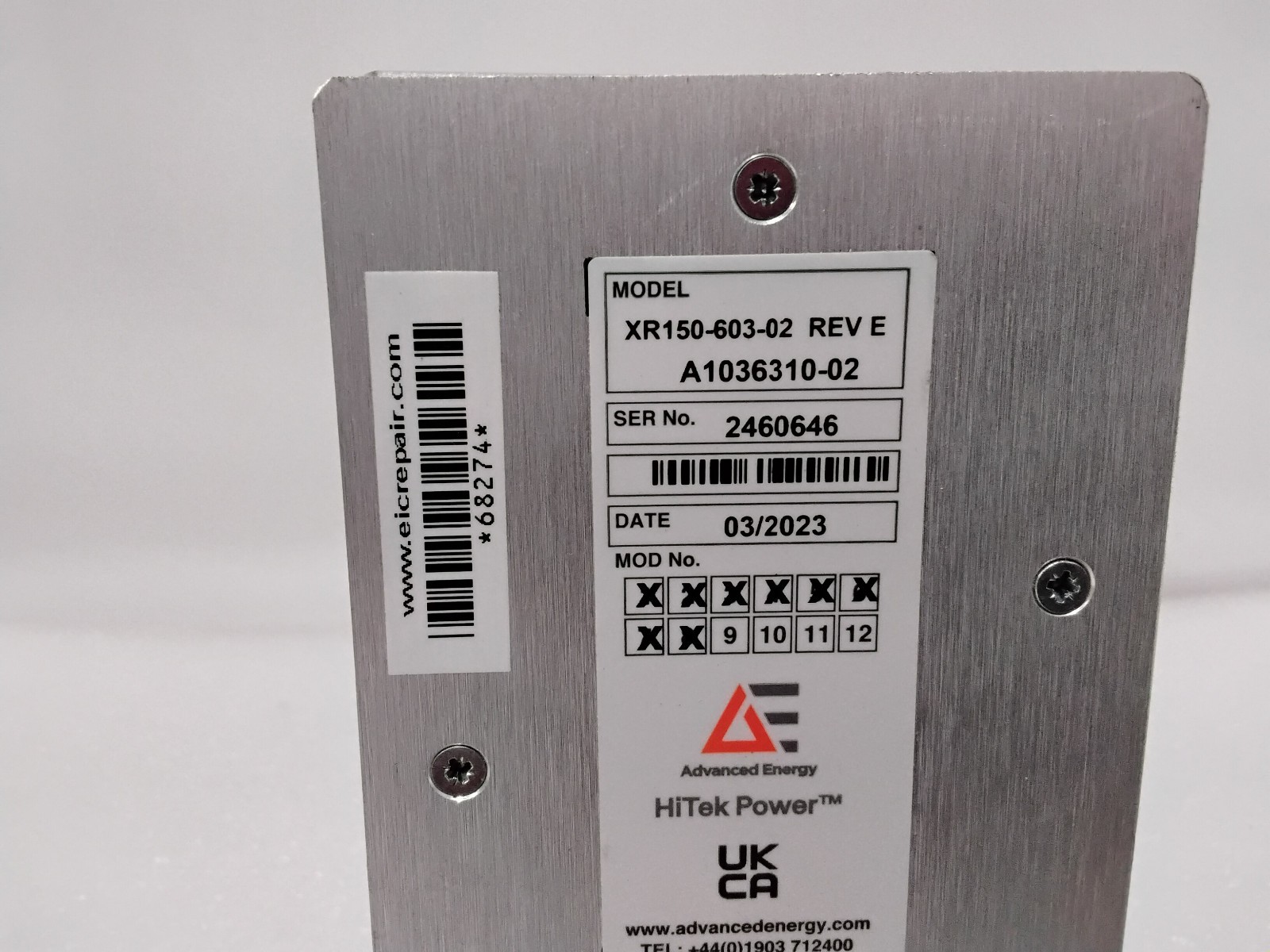 HiTek Power XR150-603-02 Power Converter