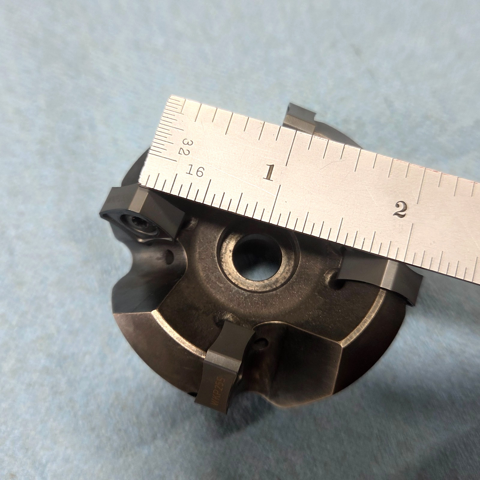 Walter Valenite 2″ F4033.UB19.051.Z04.06 Face Mill 45 Degree CNC mill #2