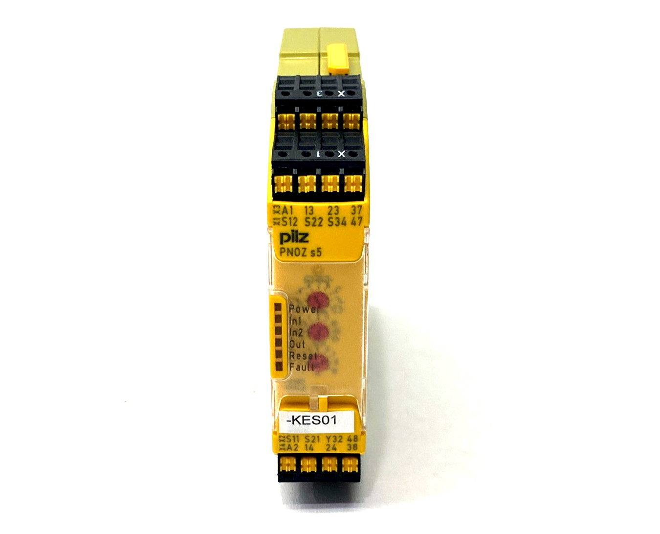 PILZ PNOZ s5 C 24VDC 2 n/o 2 n/o t Safety Relay, 1/2-Ch. Wiring, 24VDC 751105