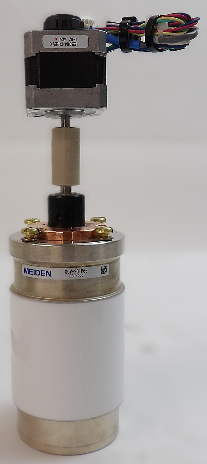 Meiden SCV-1525P65 SCV-201P65 Variable Vacuum Capacitor Lot of 2 Working