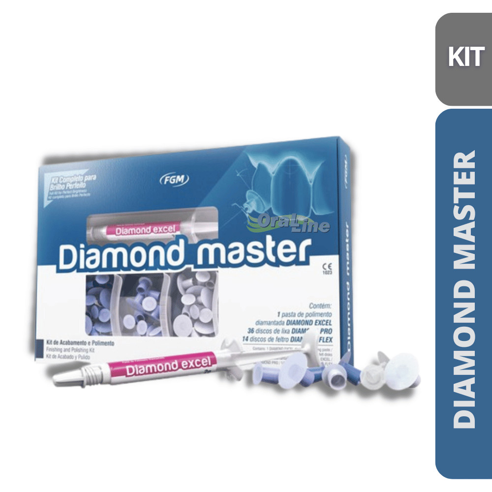 FGM Diamond Master Kit for Finishing & Polishing of all Restorative Materials