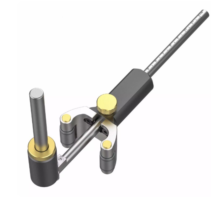 Multi-Purpose Marking Tool for Woodworking Straight and Curved Line Marker
