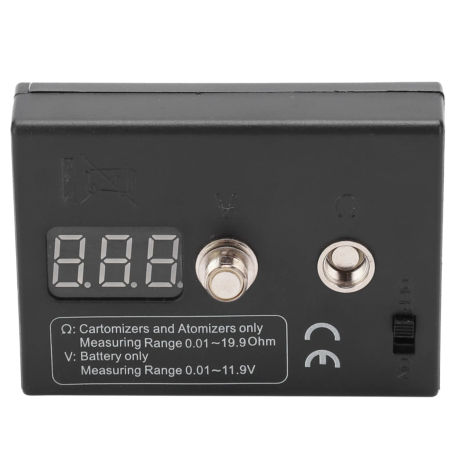 Resistance OHM Meter Measuring Reader Coil Tester 3V 0.01-20Ω