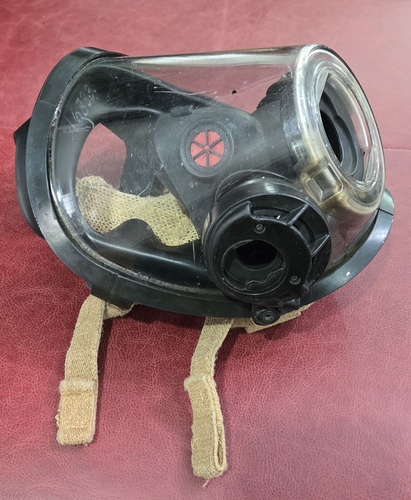 Scott AV-3000 Fire Fighter SCBA Mask Amp Bracket Size MEDIUM Harness