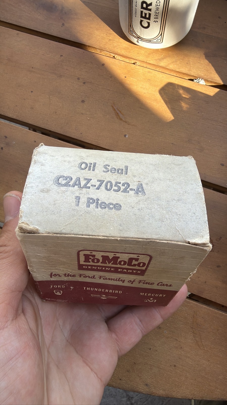 FoMoCo C2AZ-7052-A Oil Seal Transmission Extension Housing Ford Mercury nos vtg