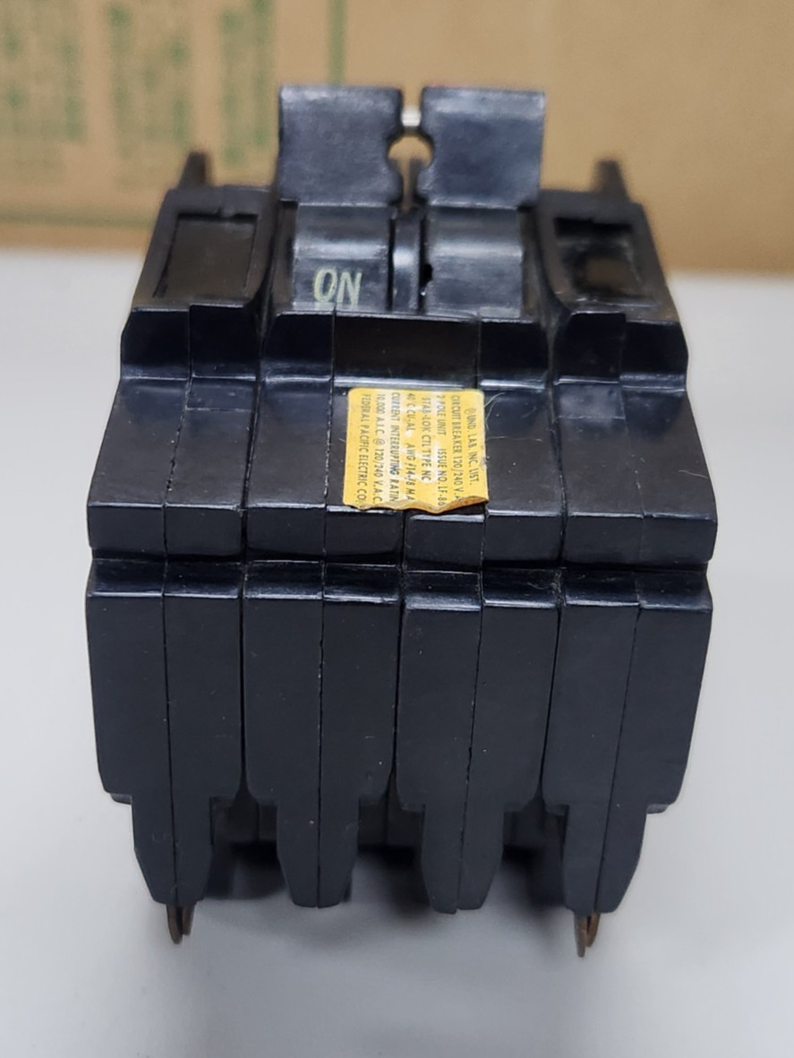 😎 FEDERAL PACIFIC FPE 30 AMP STABLOK CIRCUIT BREAKER 120/240 VAC 2 POLE NC230
