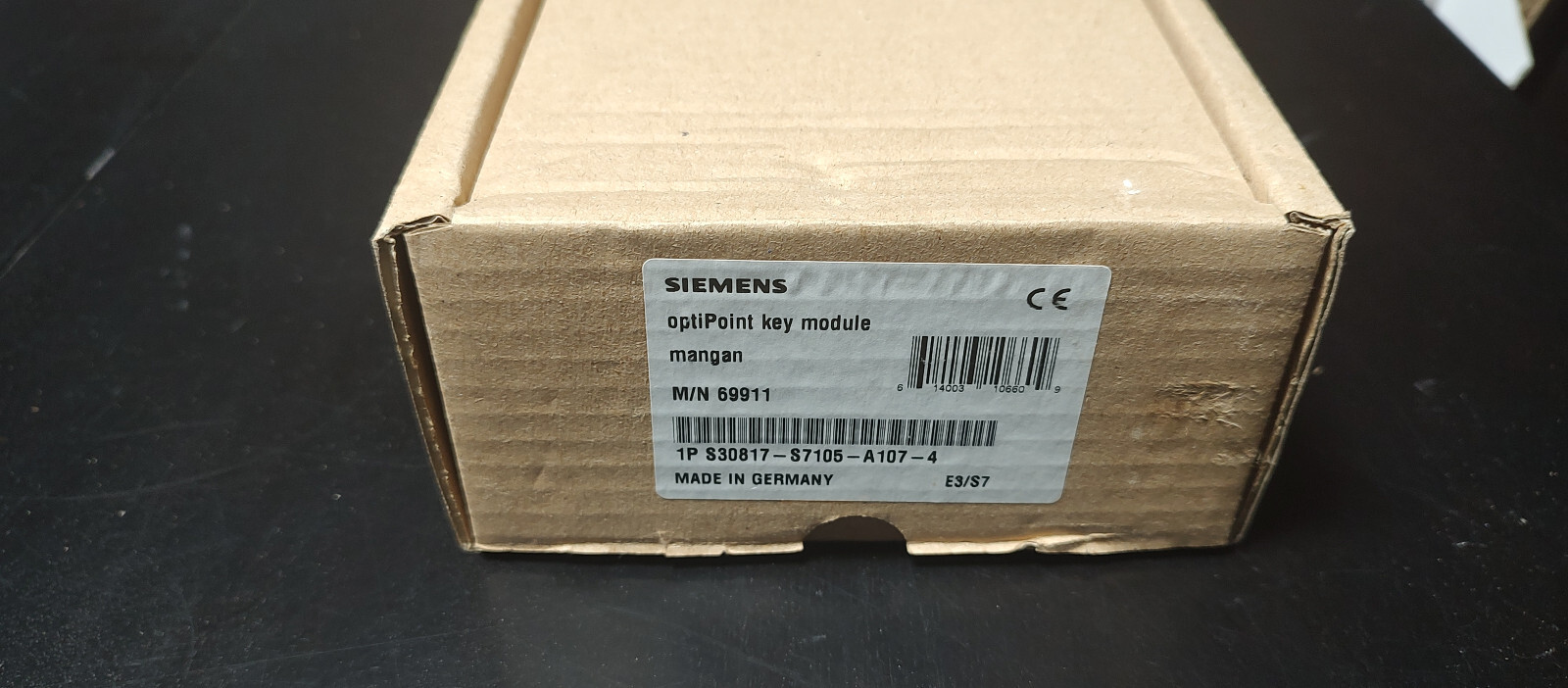 Siemens 69911 key module for Optipoint phones, Mangan grey, NOS in box, USA