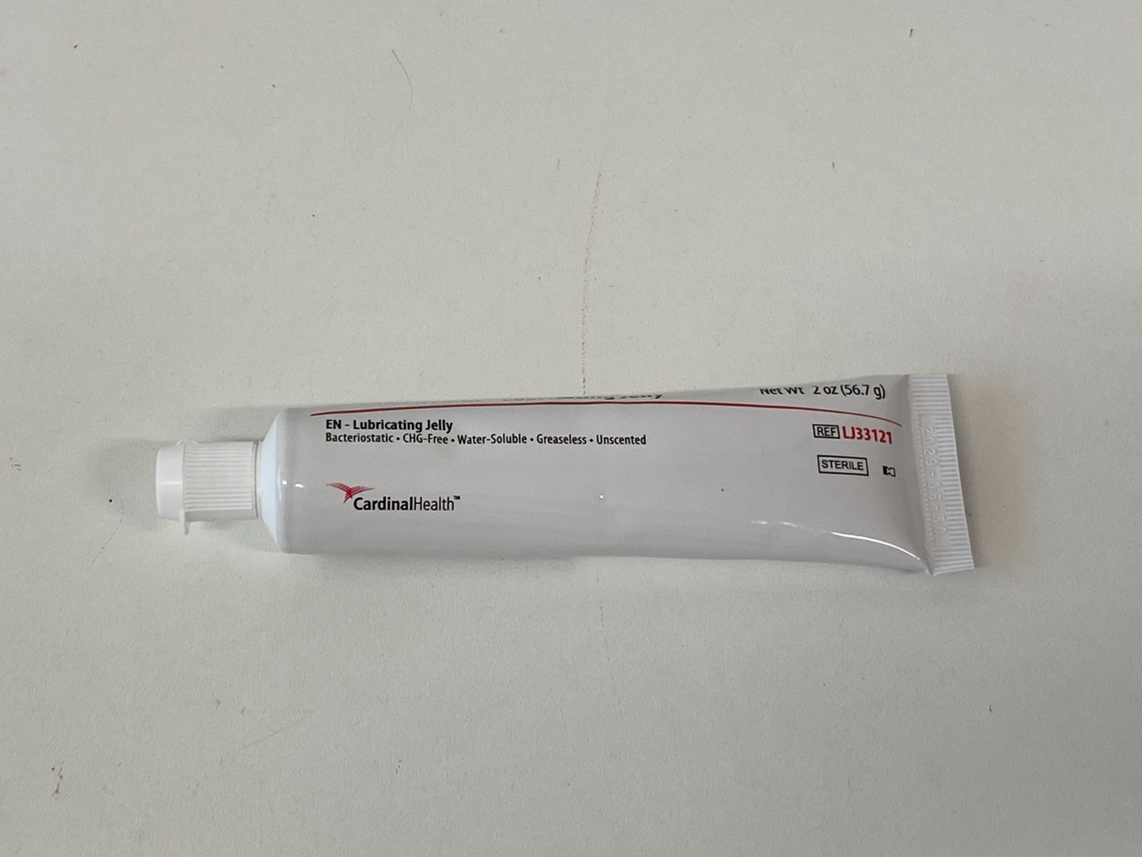 Lot of 6 CARDINAL HEALTH Lubricating Jelly LJ33121 Exp.2029-06/2029-11 (Y26)