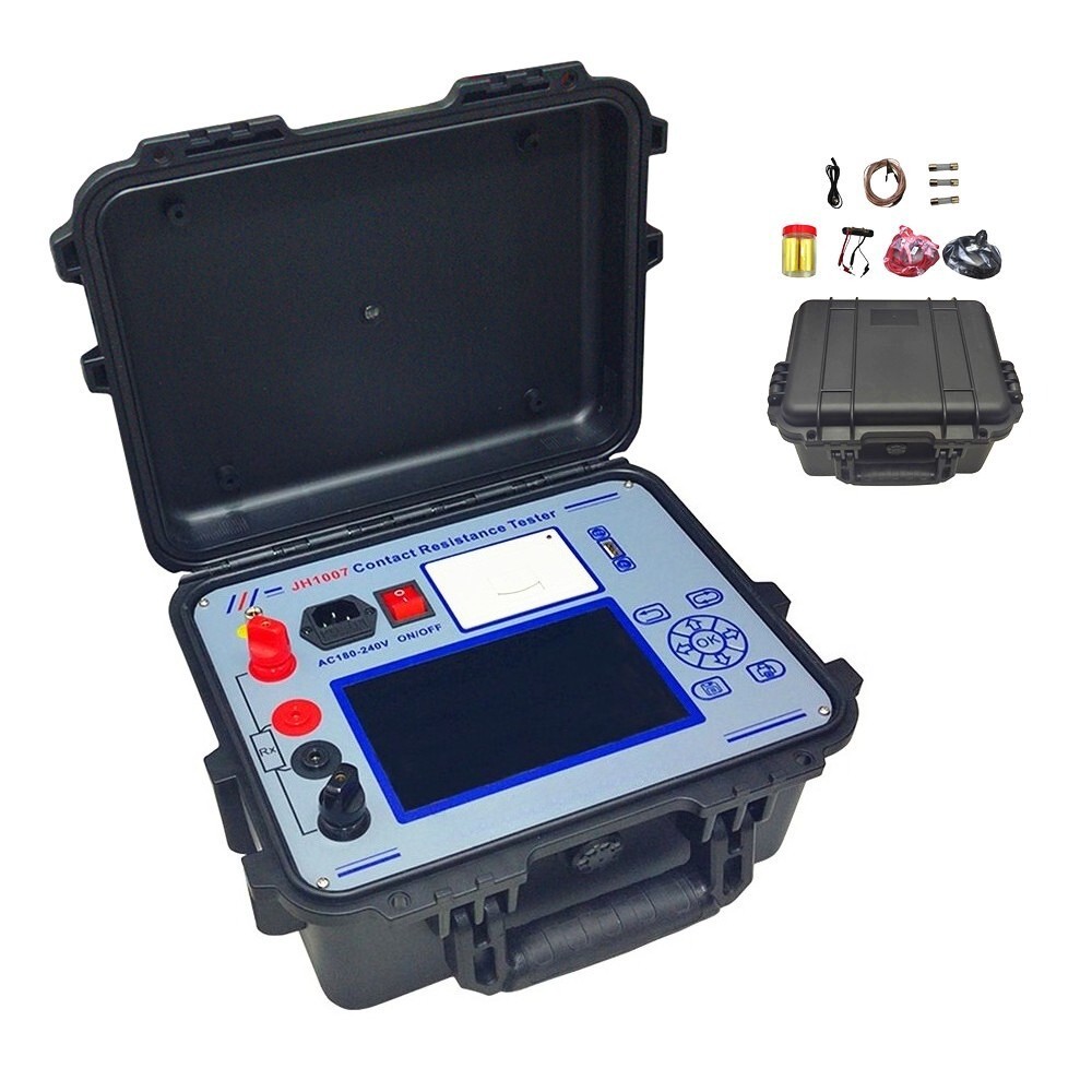 0-50mΩ Contact Circuit Resistance Tester Micro Ohmmeter Circuit Breaker Tester