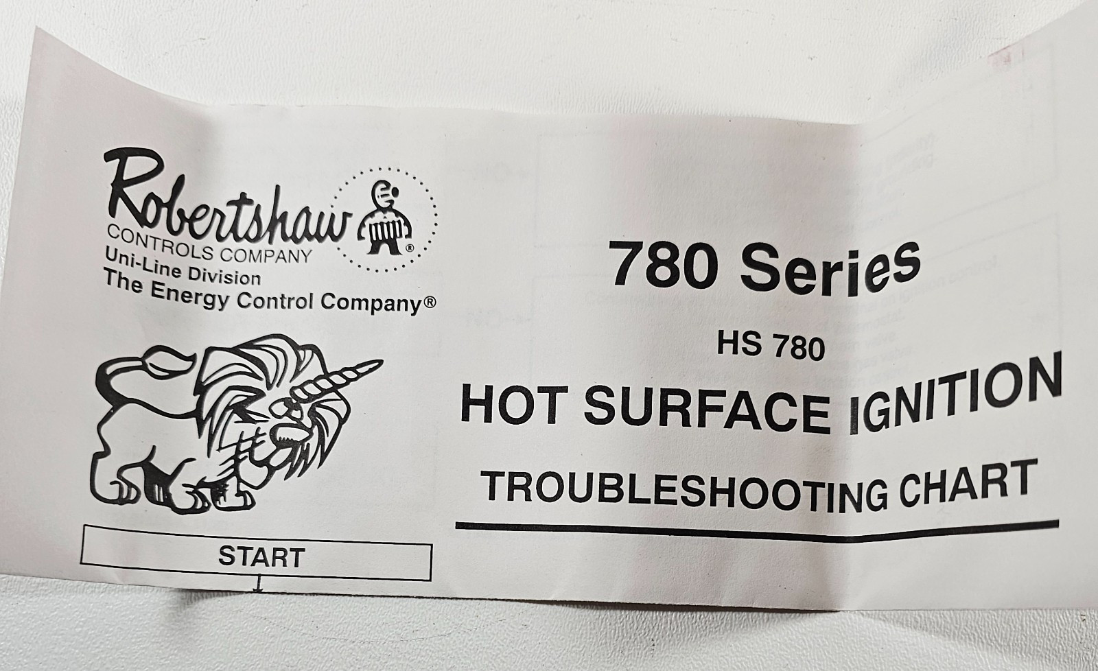 Robertshaw 780-782 Hot Surface Ignition Control Module HS780 NR308B 780 Series