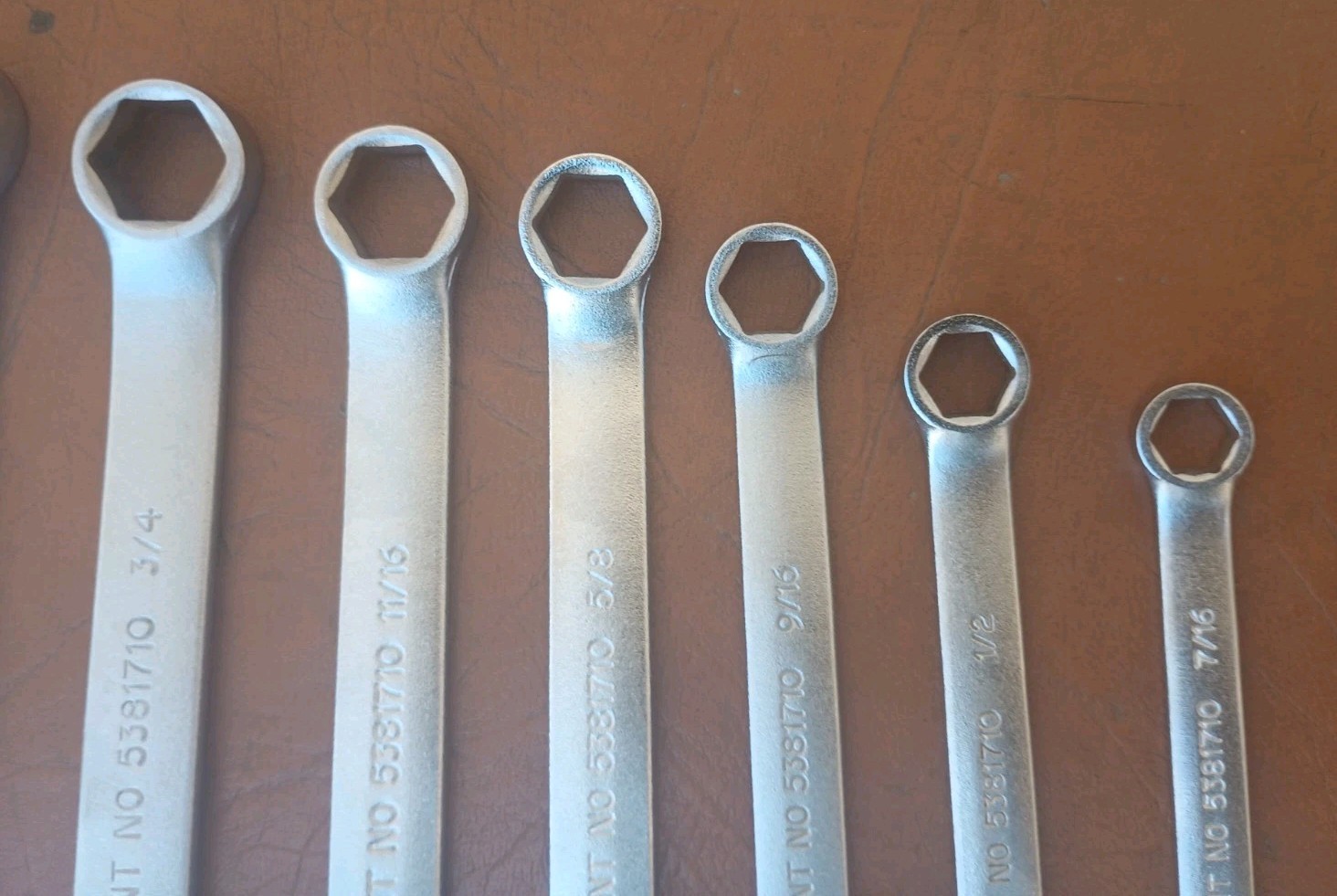 Proto 10pc Anti-Slip Design 6 Point Combination Wrench Set SAE 7/16″ to 1″ USA