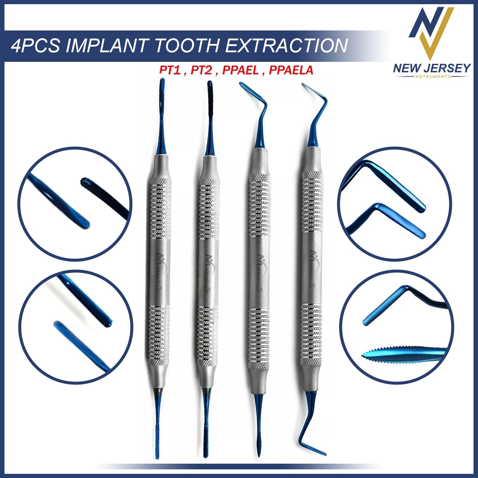 Dental Periotome Periodontal Ligament Implant Tooth Extraction Periotomes