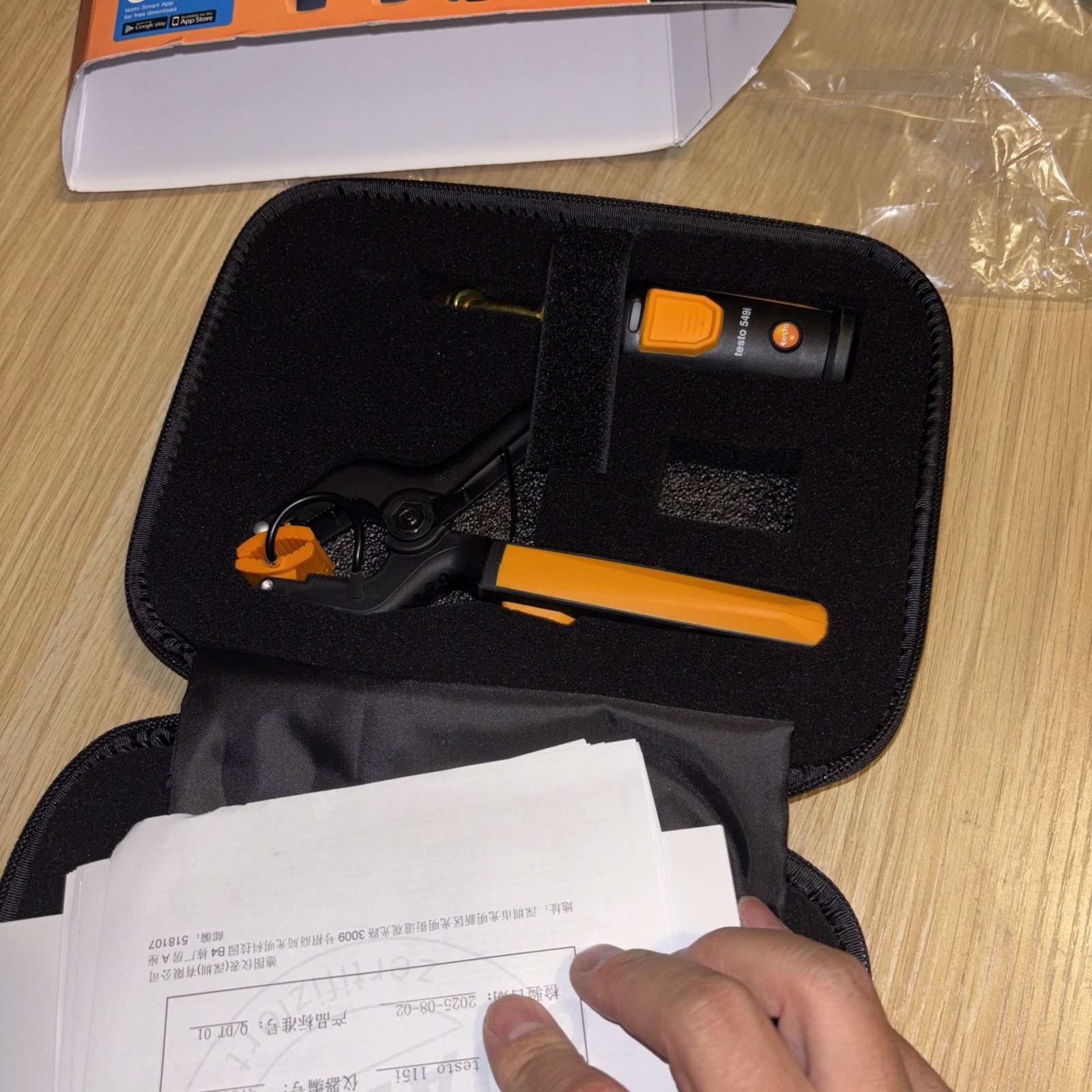 testo Smart Probe Kit I HVAC/R Gauge Set for air Conditioning, Refrigeration