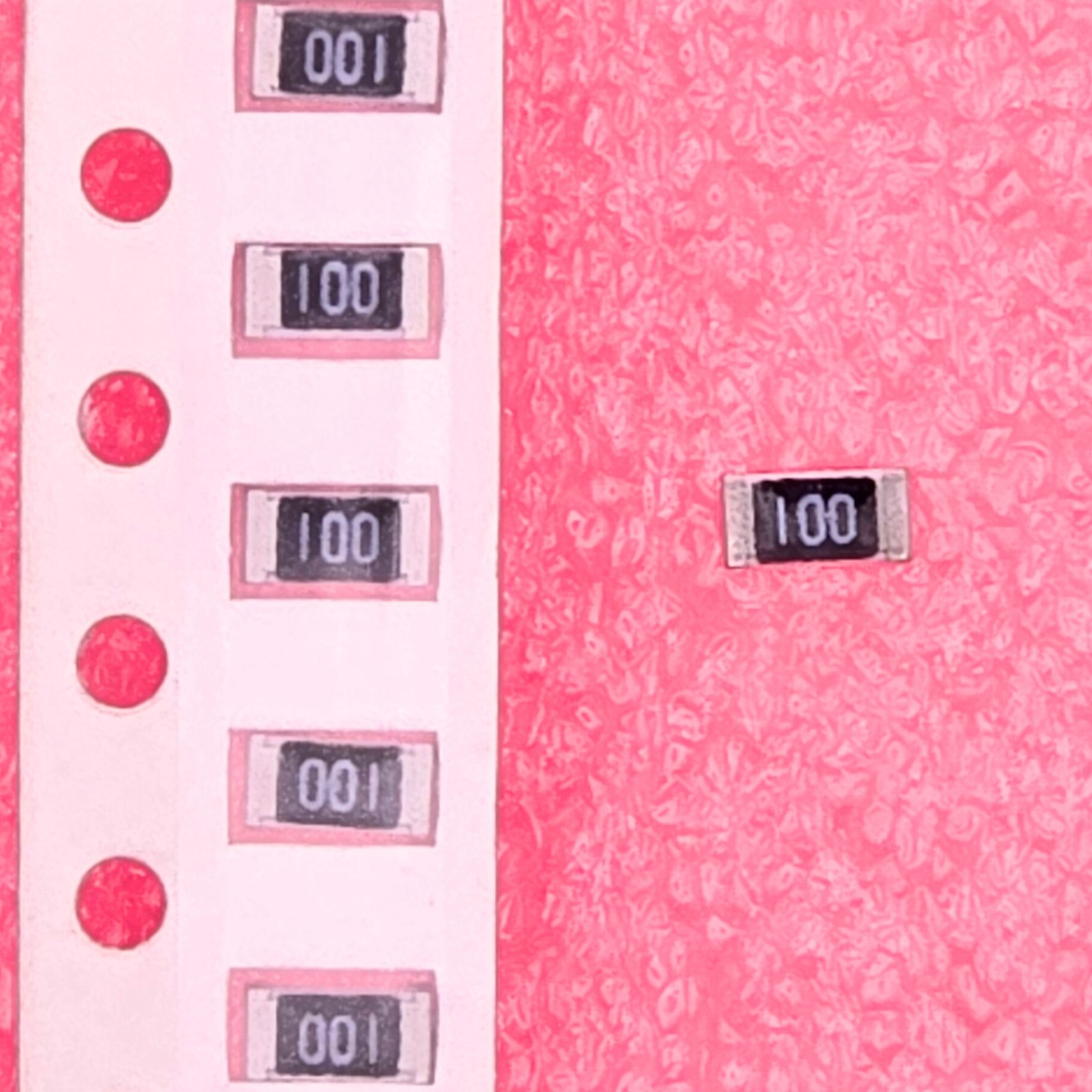 50pcs 10 Ohm 10R 1206 SMD Resistors 5% 1/8W 0.125W Surface Mount