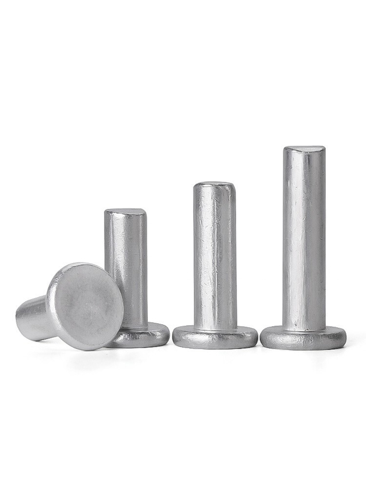 Aluminium Flat Head Solid Rivets Diameter 2mm, 3mm, 4mm, 5mm, 6mm, 8mm Rivet