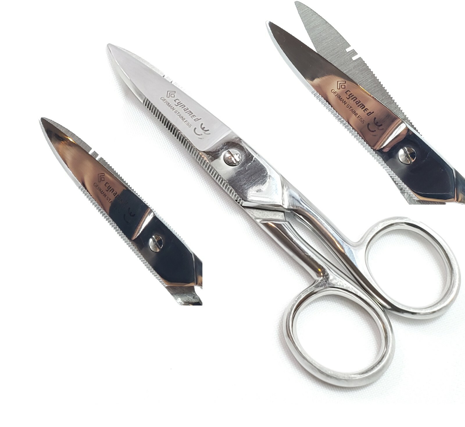 Electrician Scissors for Cutting & Stripping Wires Electrical Repair Tool 5.25″