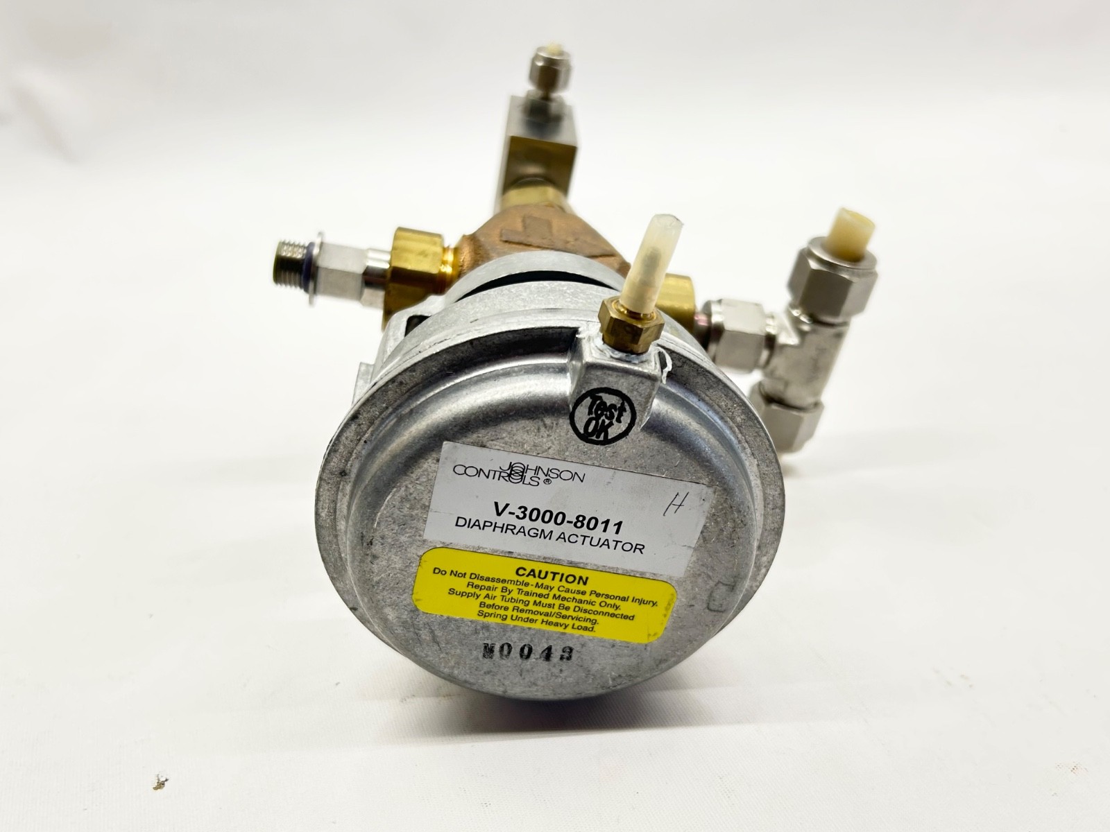 Johnson Controls V-3000-8011 Pneumatic Diaphragm Actuator Valve Assembly VG7861E