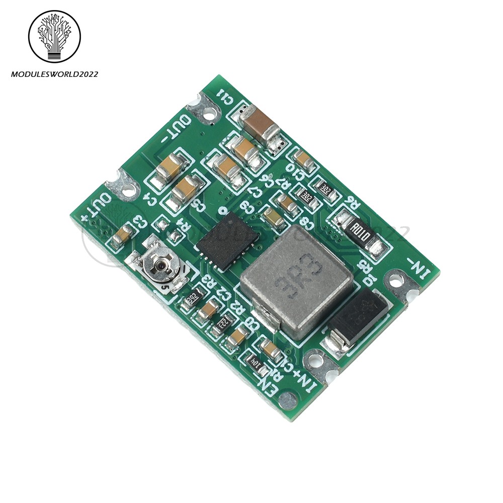 DC 3–20V to 1.2–18V Buck-Boost Module Regulated Power Supply Module for Battery