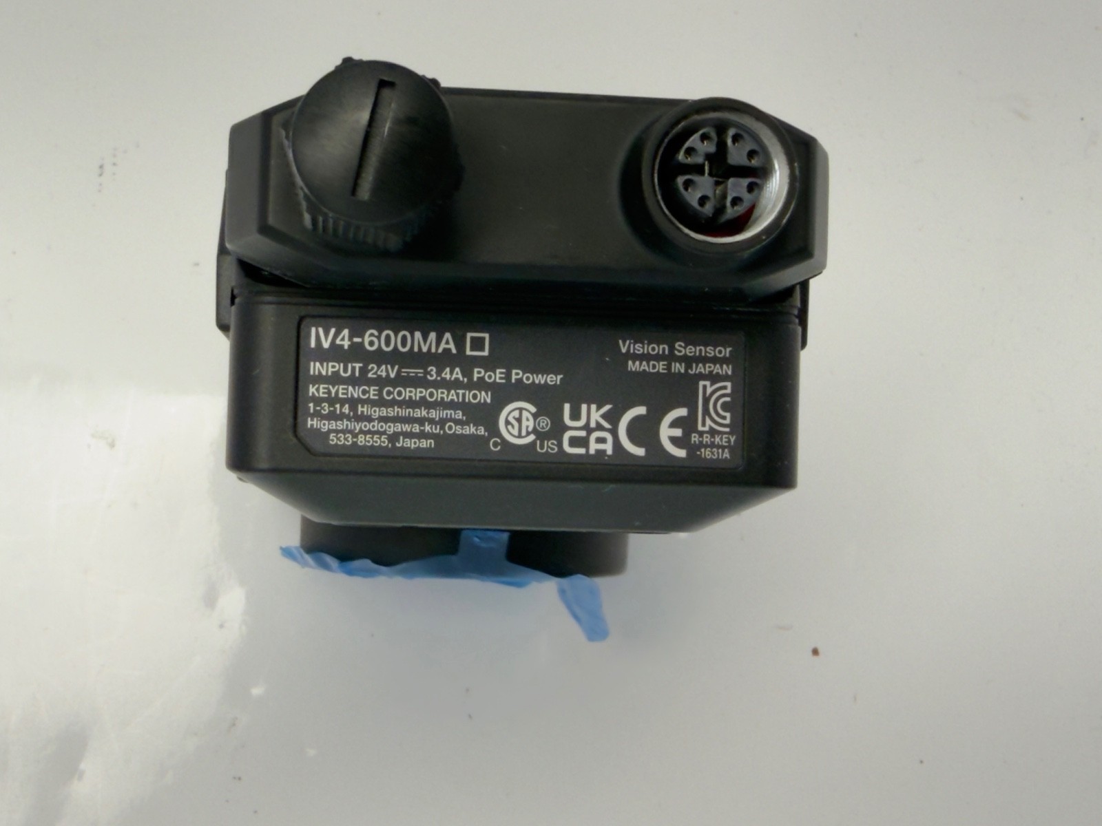 KEYENCE IV4-600MA-D Vision Sensor Camera Head Wide Field AI 24VDC PoE Industrial