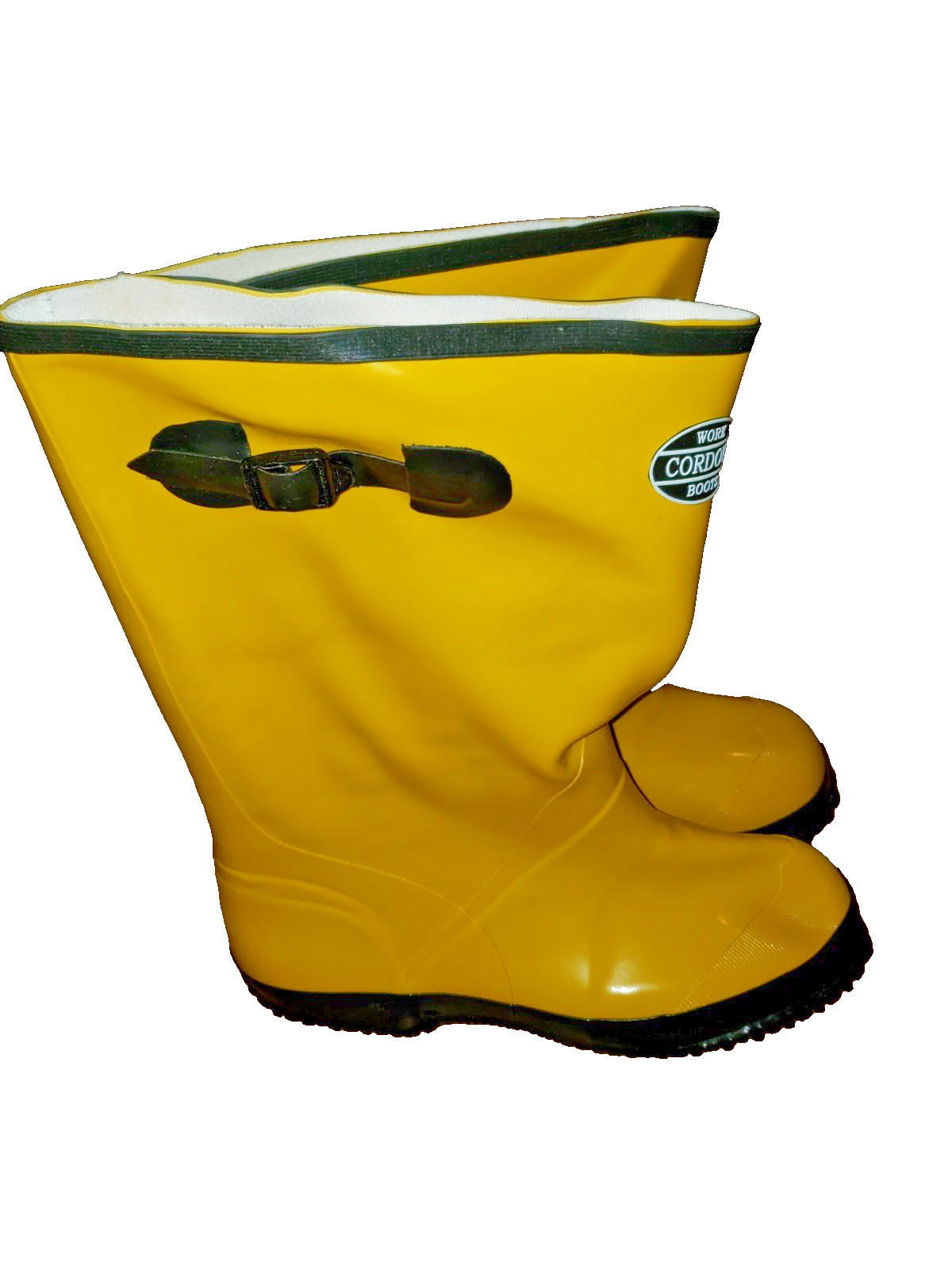 Cordova Yellow BYS17-14 Cotton Lined Slush Boots (Size12) New