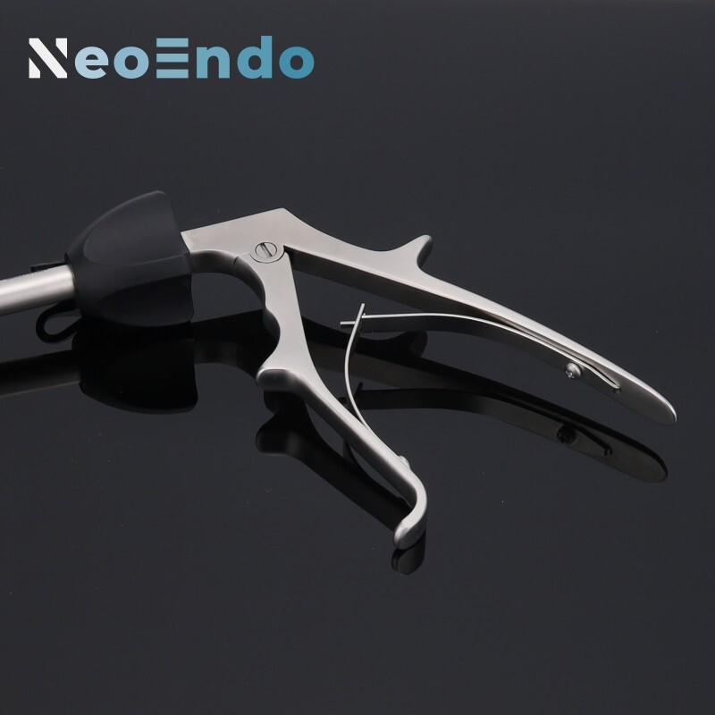 10mm Laparoscopic Titanium Clip Applier Single/Double Action