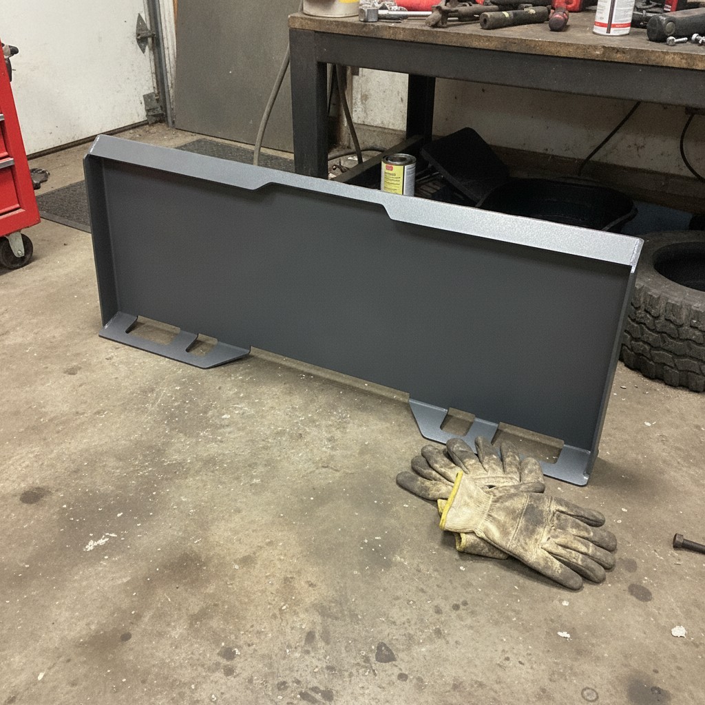 1/4 Inch Skid Steer Mount Plate – 3000lbs Capacity for Tractors & Skid Steers