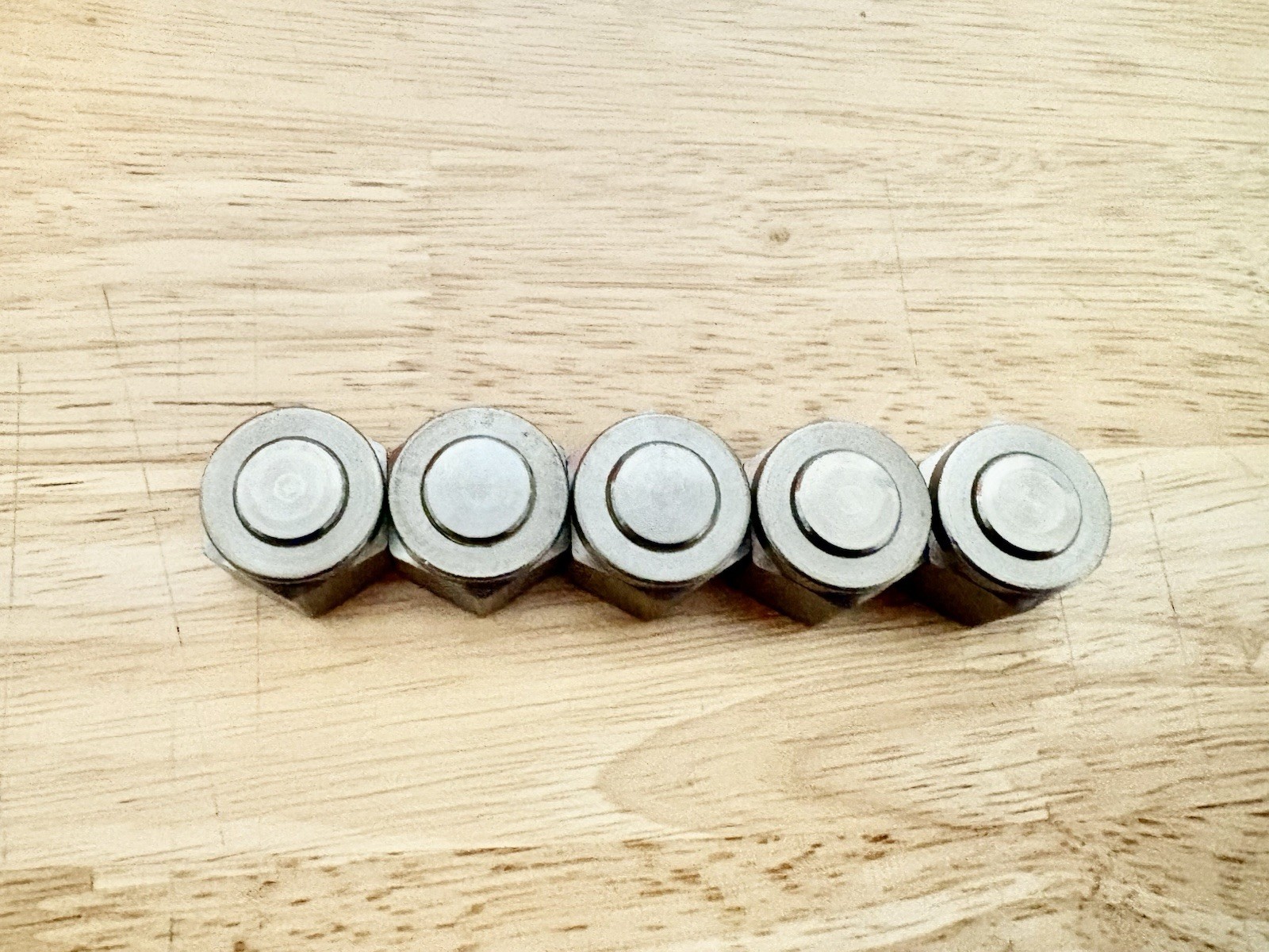 Lot Of 5 Swagelok SS-810-P 1/2” Tube Plug 316 Stainless Steel