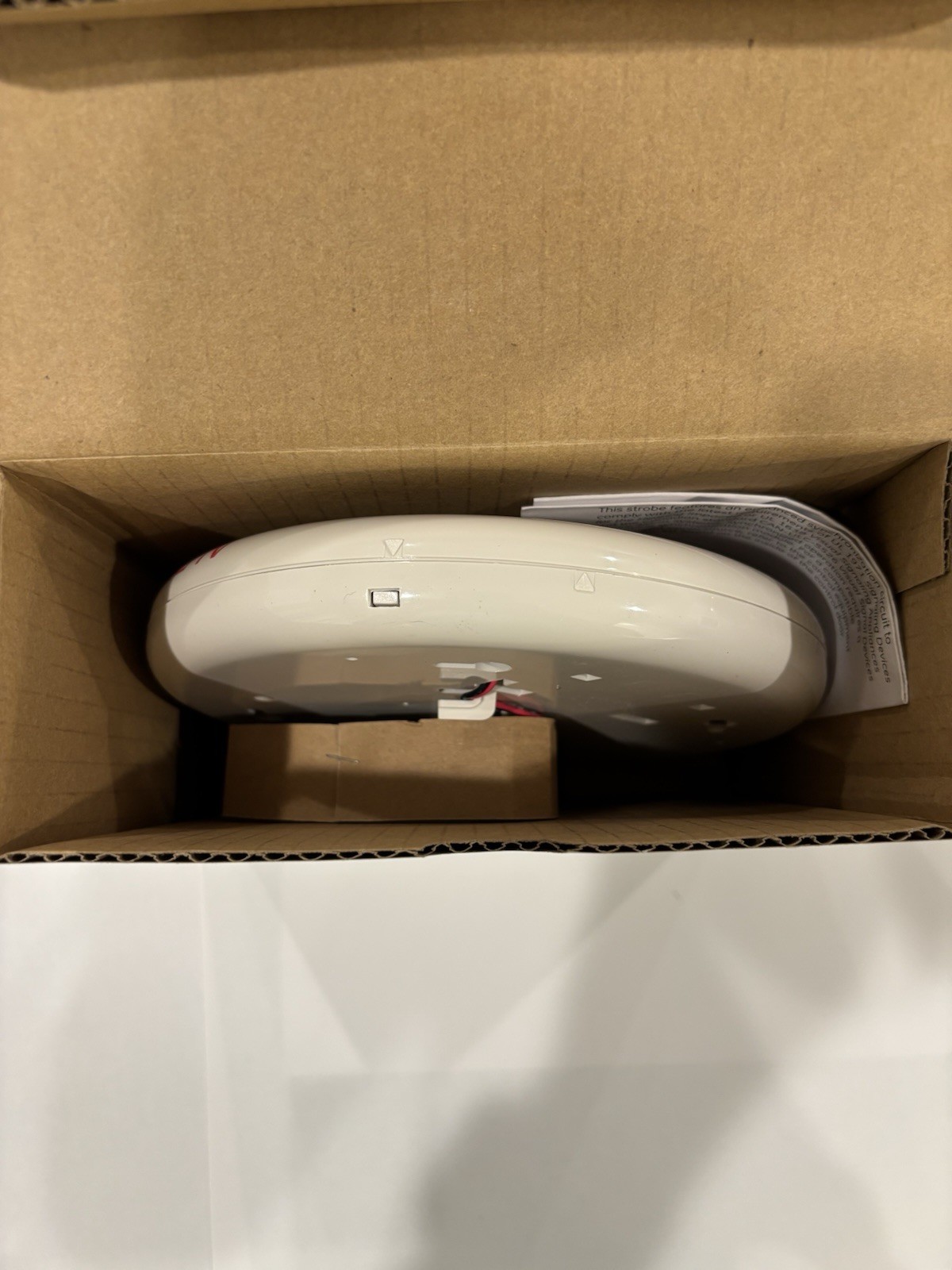 EST GCWA-VMA Multi Candela Fire Alarm Alert Strobe White New