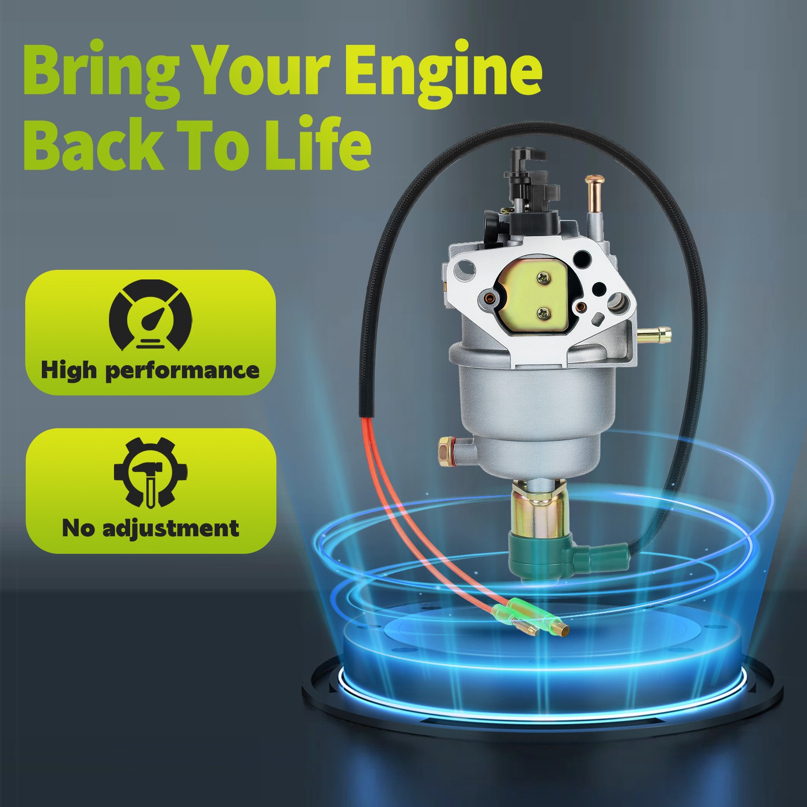 For Black Max BM 10700 HR BM 10700 D BM 10700 J 7,000 Watt Generator Carburetor
