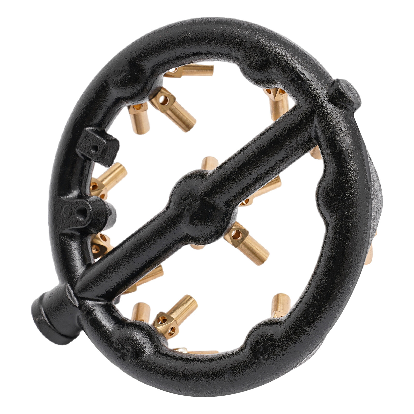 23-Tips Natural Gas Jet Burner For Chinese Wok Range Cast Iron Body Round USA