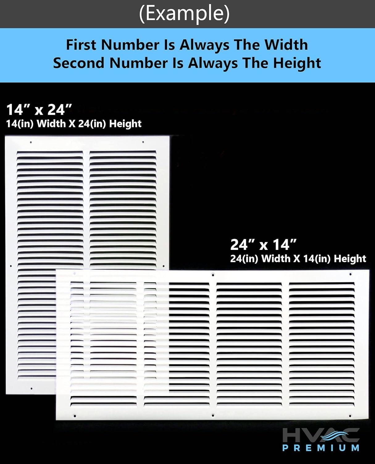 Durable Powder-Coated 8” x 8” Air Grille for HVAC – Scratch-Resistant Finish