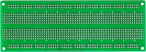 Solderable PC Protoboard, 830 Tie Points, 6.6″ x 2.3″, Matches Layout of 03MB102