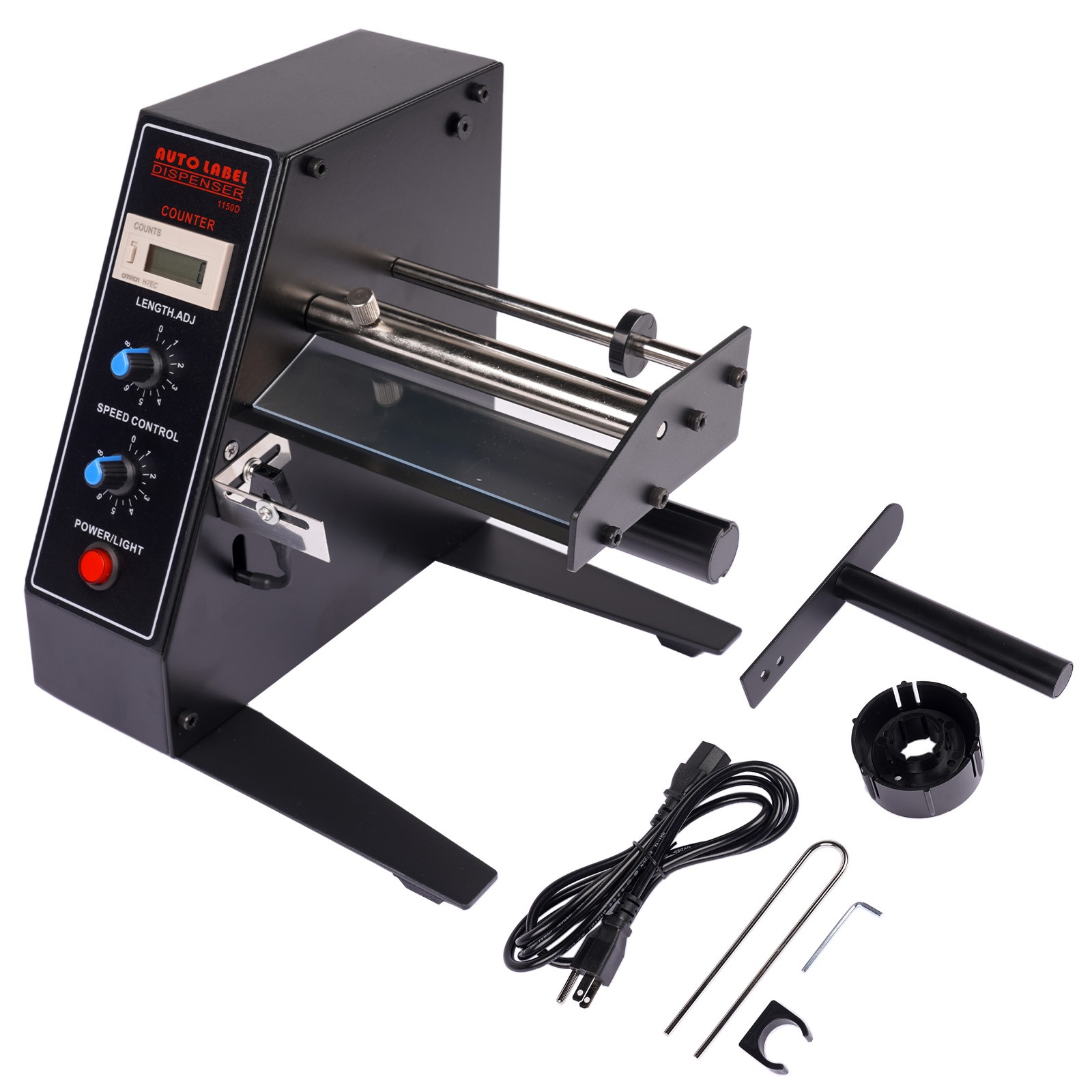 1150D Automatic Label Dispenser,1-8m/min Speed Adjustable,0-999999 Auto Counting