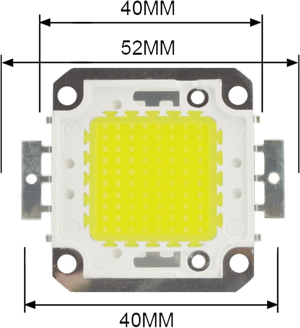 100W High Power LED Chip Diode COB Smd White Rgb Grow Full Spectrum Light Bulb