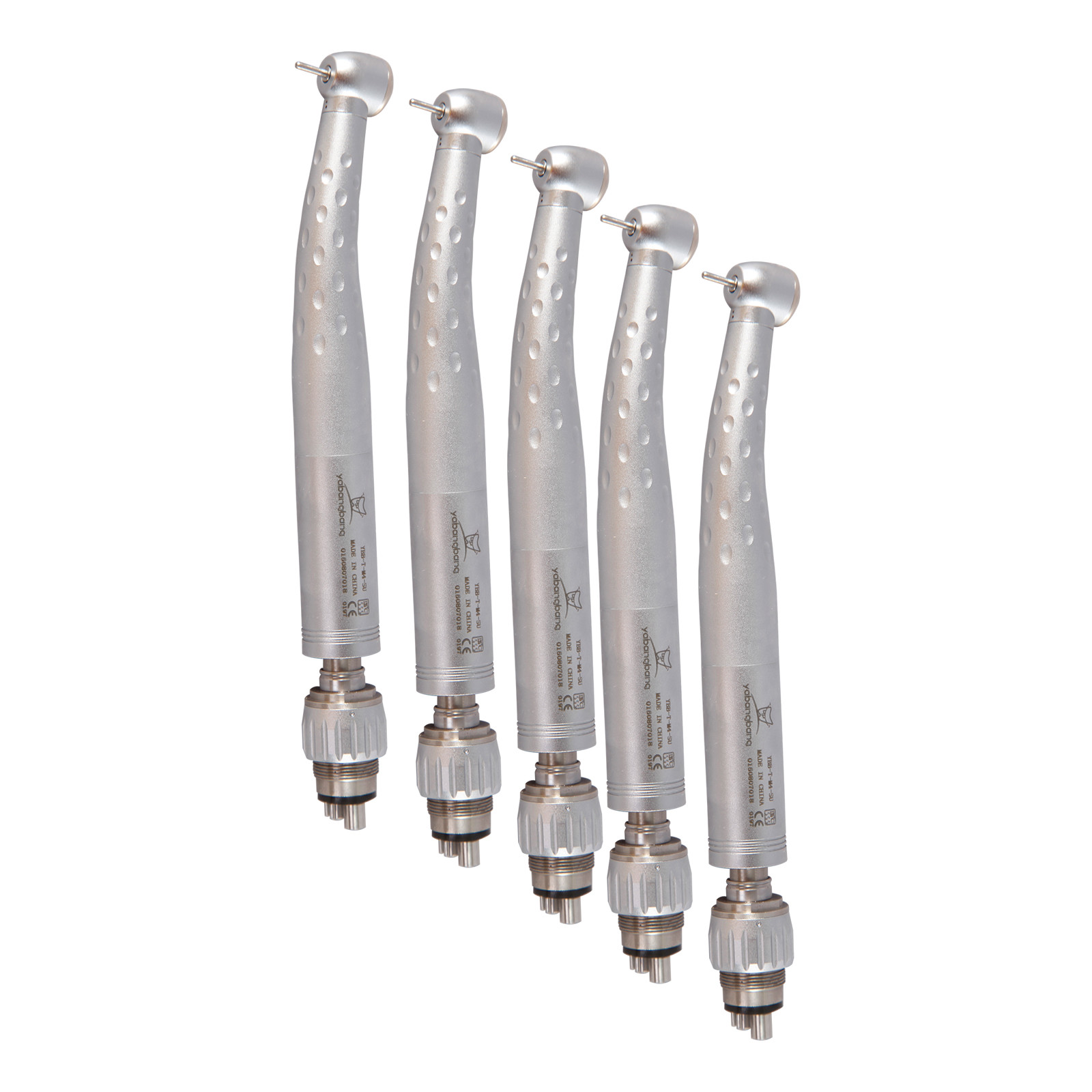5 Yabang Dental High Speed Handpiece Big Torque with 4 Holes Coupler GD4
