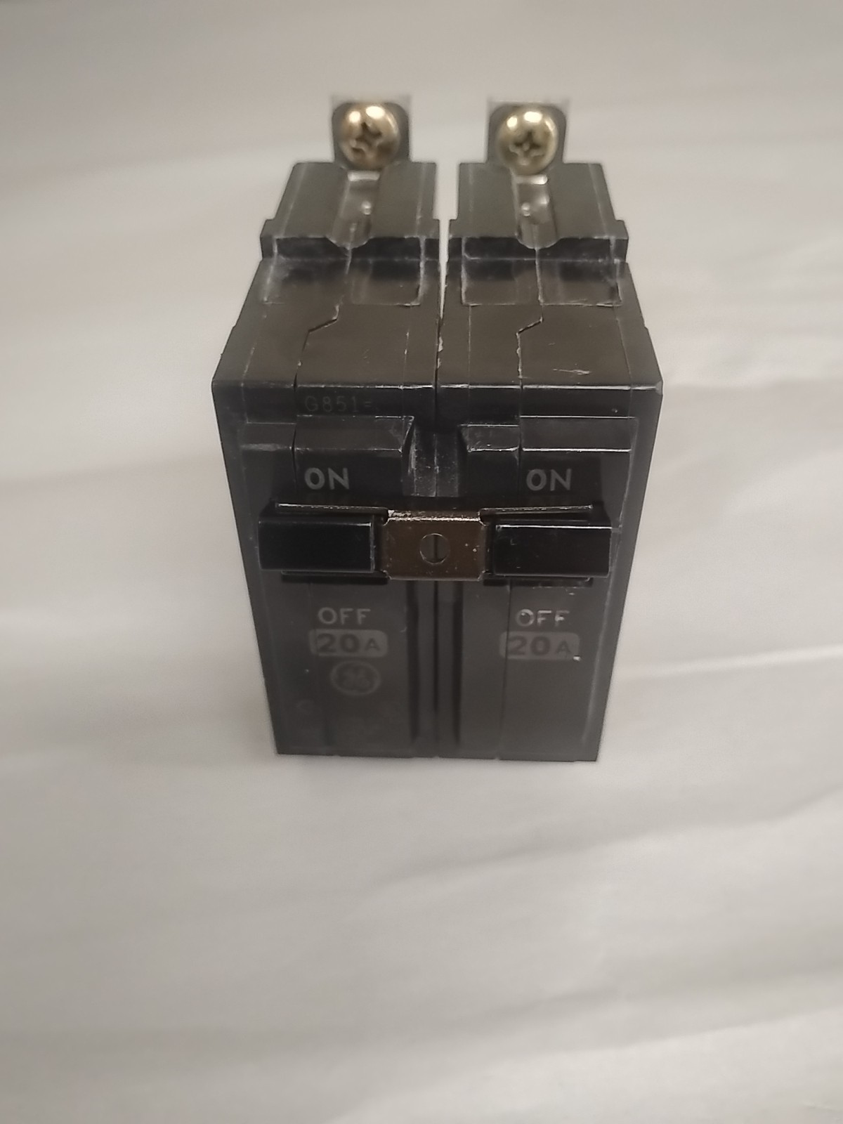 GE 20 Amp 2 Pole THQB Circuit Breaker 120/240V General Electric Bolt On THQB220