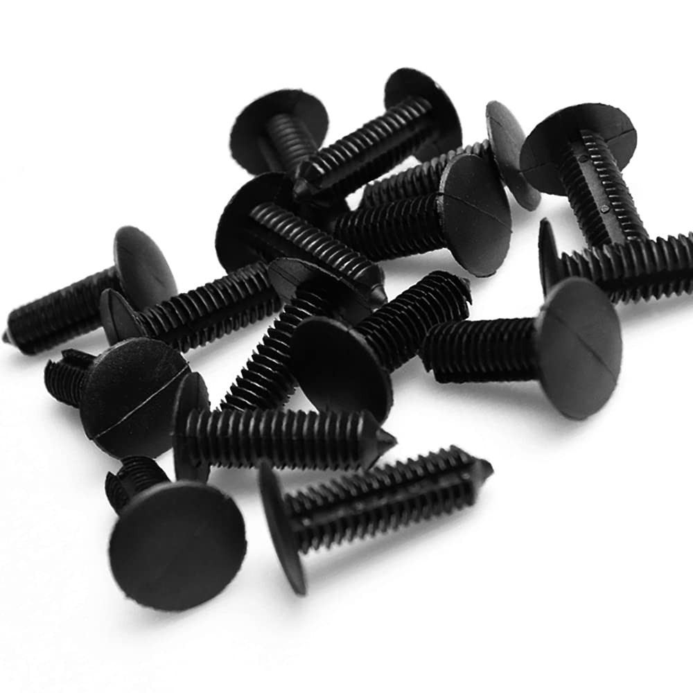 100Pcs 9mm Clip Car Retainer Expansion Screws Fastener Rivet Retainers Car Retai