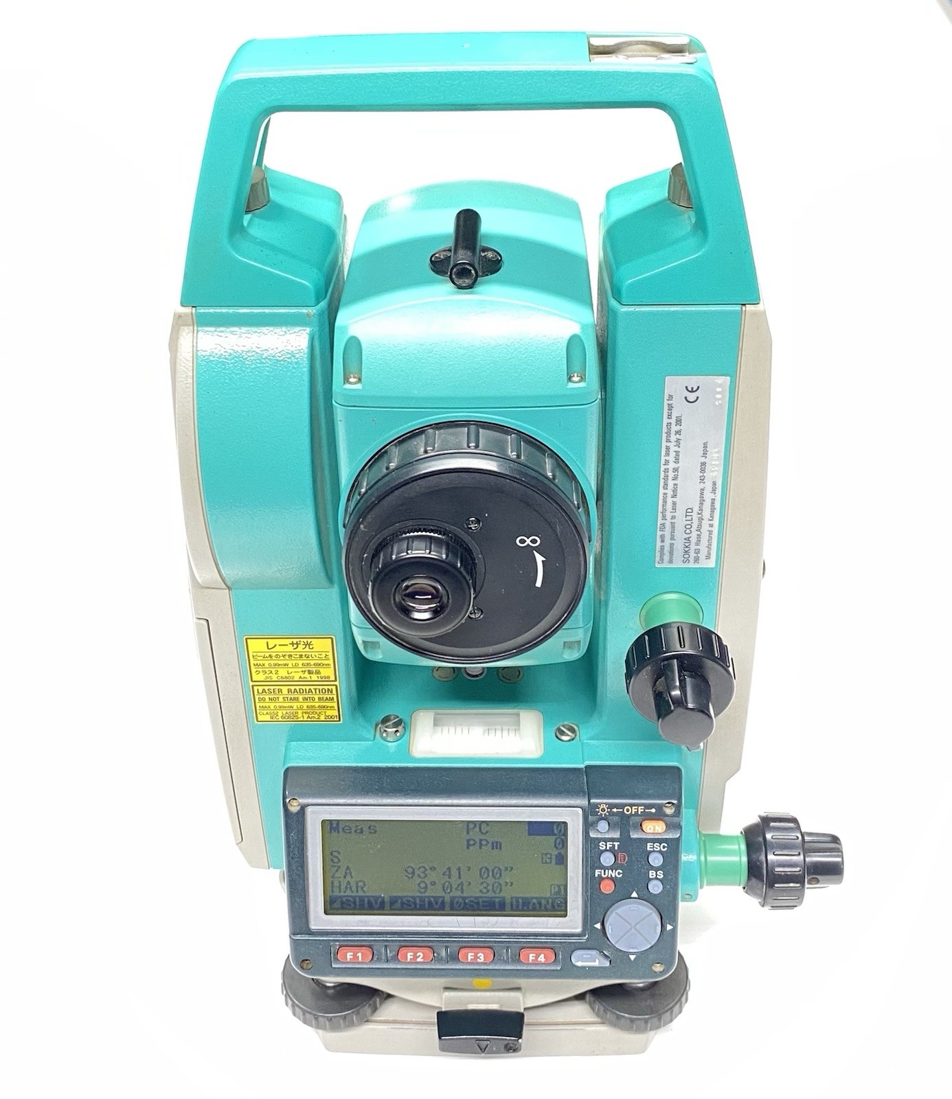 Sokkia SET630R Reflectorless Total Station W/ 2 Batteries, Case, Charger, Tools