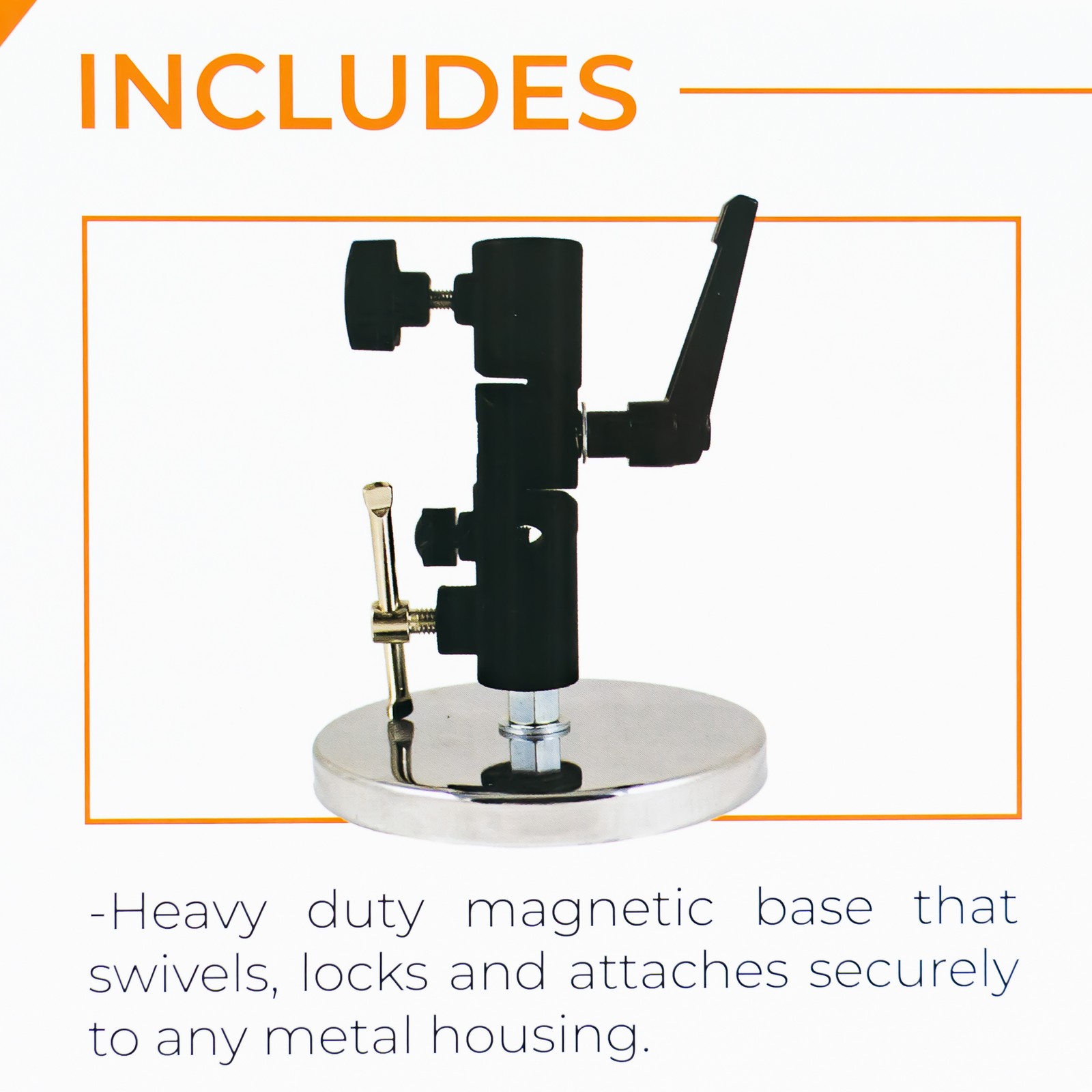 Supco 60″ Umbrella w/ Magnetic Base MUKIT for Shade during Outdoor Repair Work