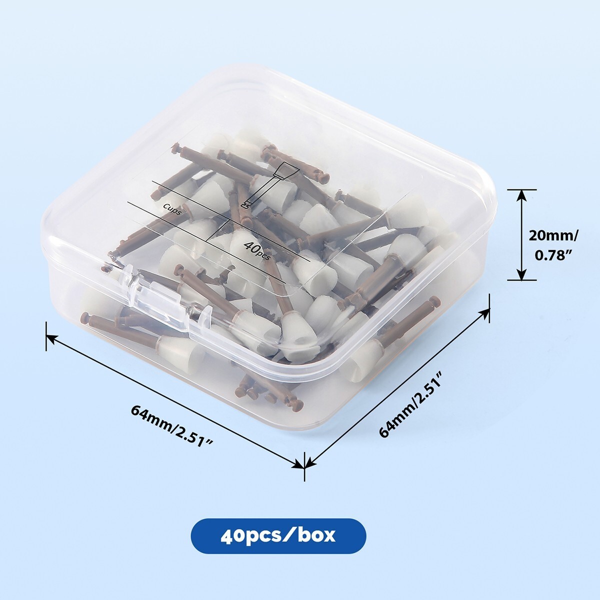 Dental Composite Polishing & Finishing Points/Cups/Discs RA Shank Fit ENHANCE