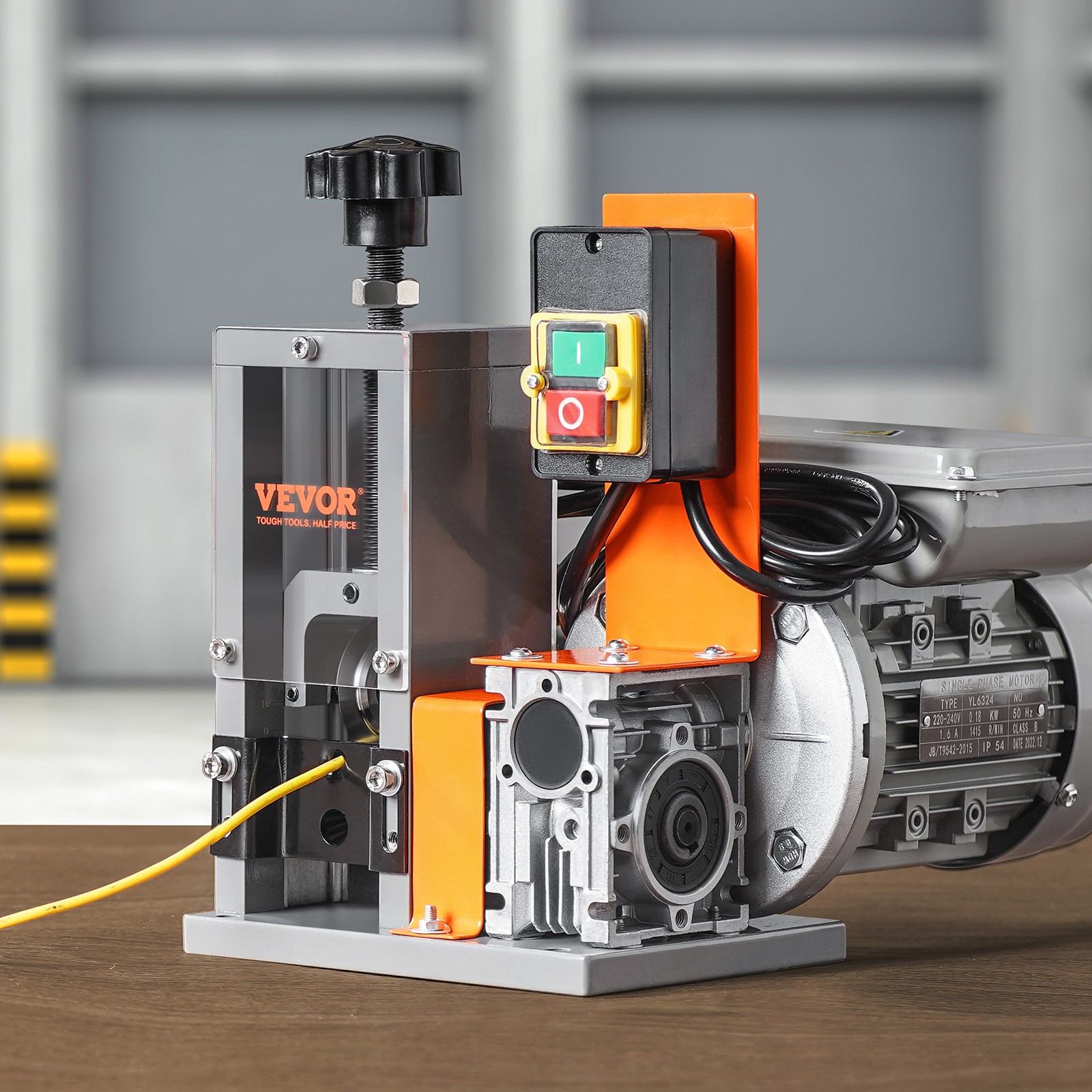 VEVOR Electric Wire Stripping Machine Copper Cable Stripper 0.06”-1.18” Visual