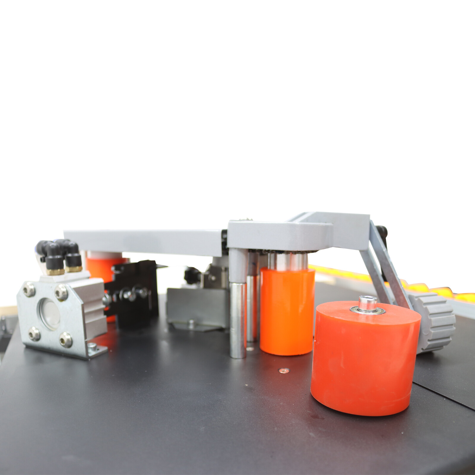Auto Edge Banding Machine Curve/Straight Line Edge Bander Dual-sided Gluing 110V