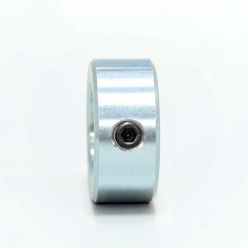 Shaft Collar SOLID Steel Metric Clamp Collars Zinc Plated 3-75mm With Set Screws