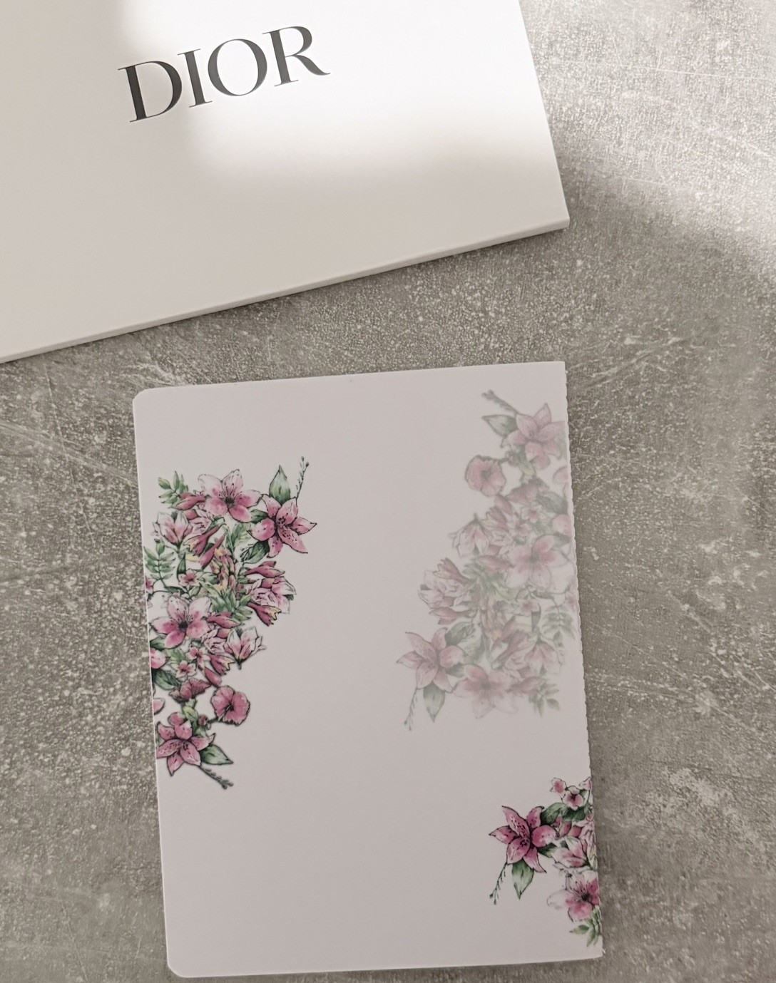 Christian Dior Carnet Floral Notebook Journal New Original Packaging, Ltd Edit.
