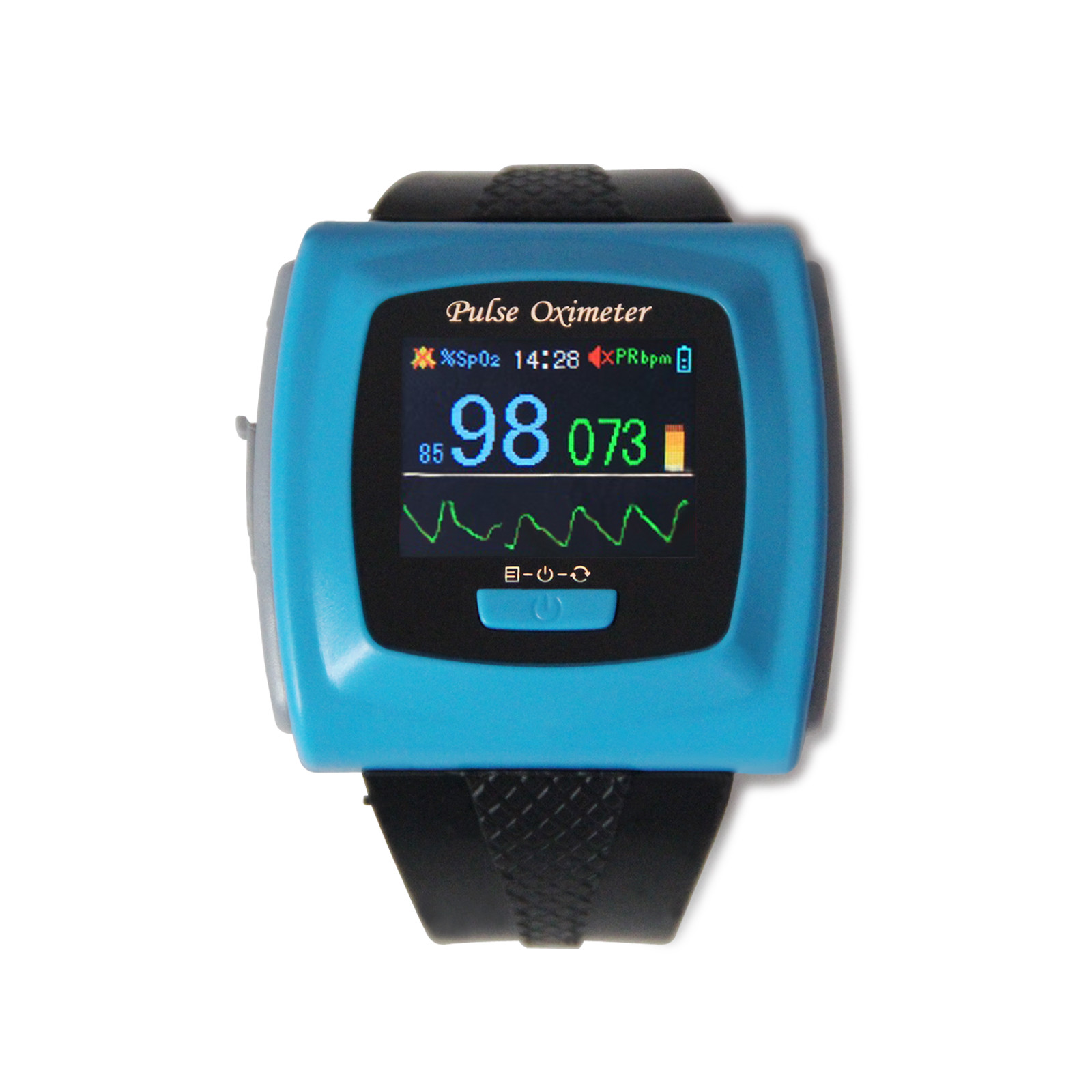 CMS50F Wrist Pulse Oximeter Heat Rate Monitor SPO2 Blood oxygen sleep apnea US