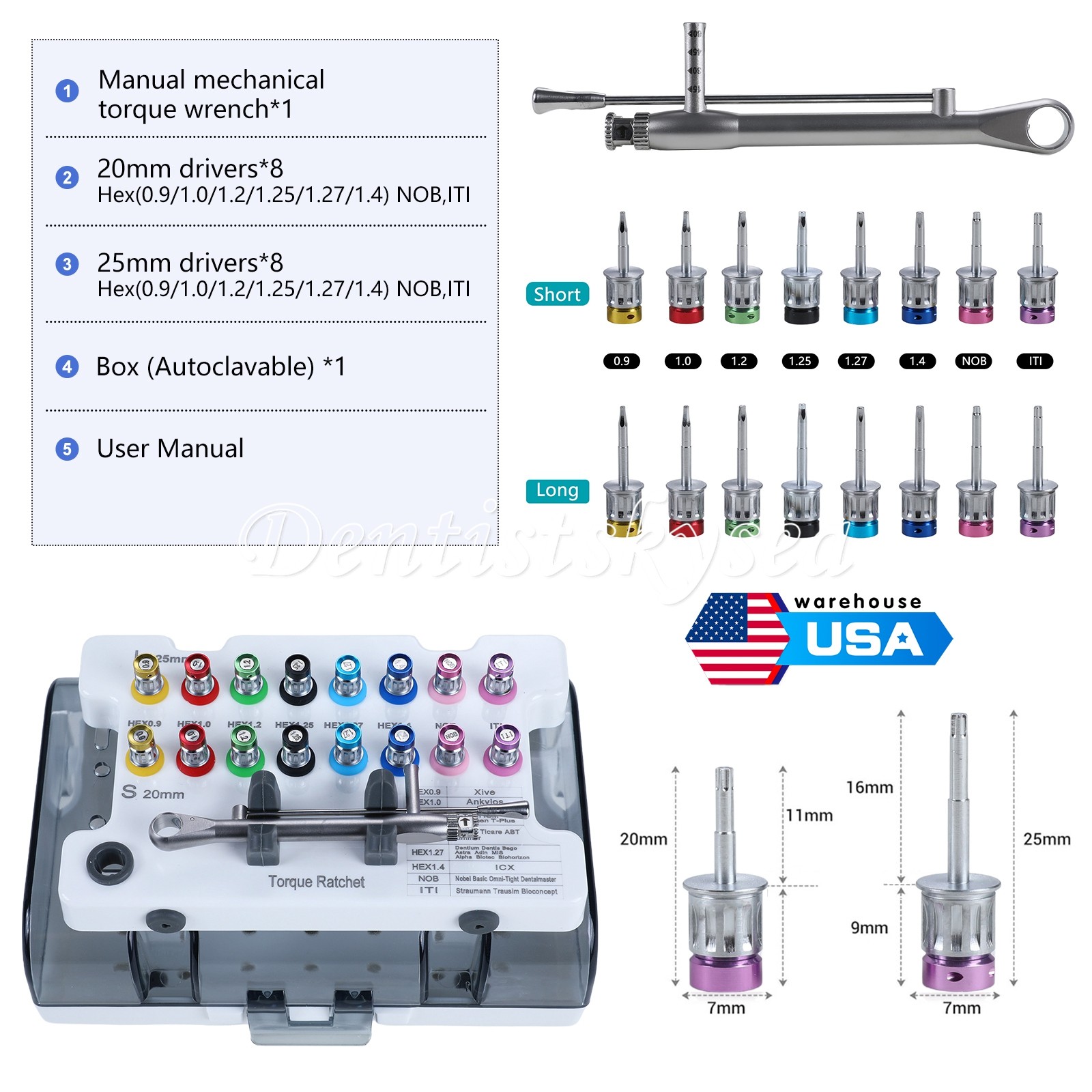 NSK Style CICADA 16:1 Reduction Dental Endo Endodontic Contra Angle Handpiece LI