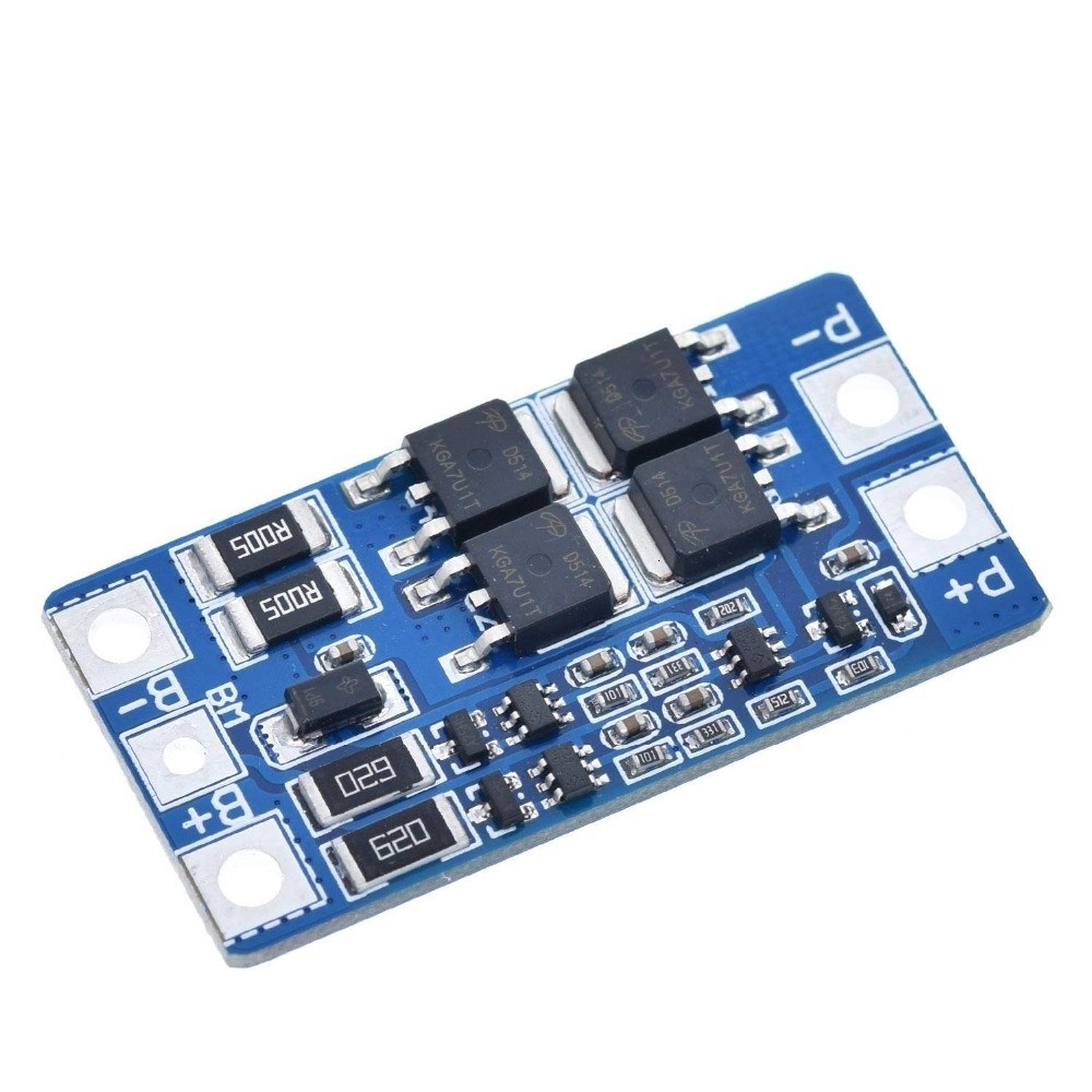 2S 10A 7.4V 8.4V Lithium Li-ion Battery BMS PCB Protection Board w/Balance
