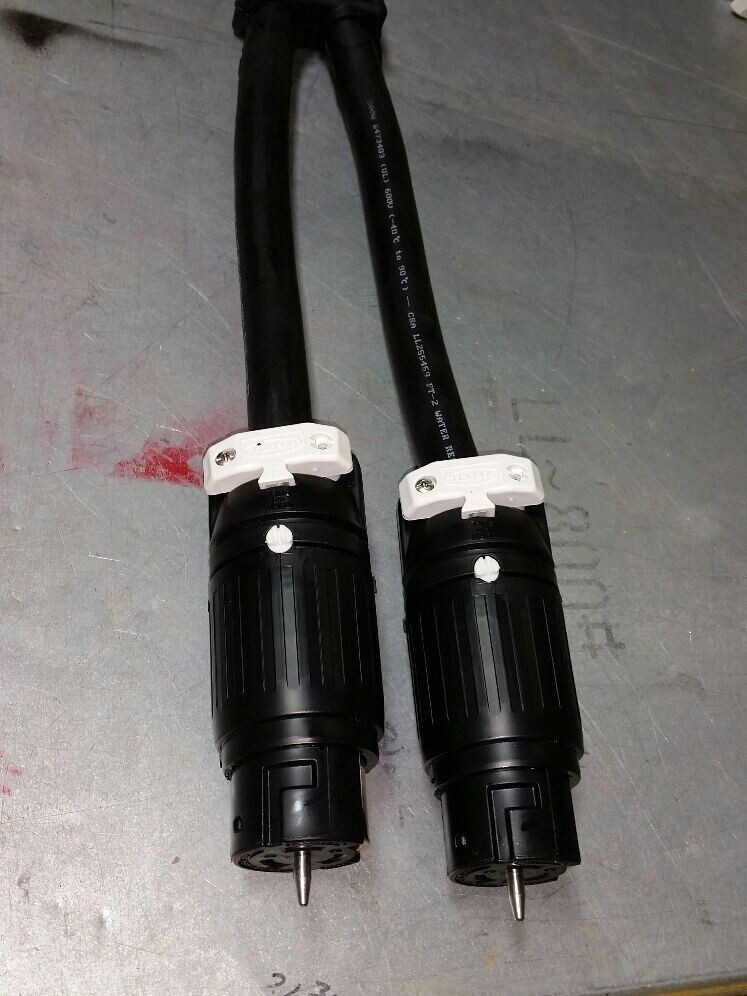 6404H-UL/CSA 50A 480V 3-PHASE «Y» SPLITTER W/ HUBBELL DEVICES