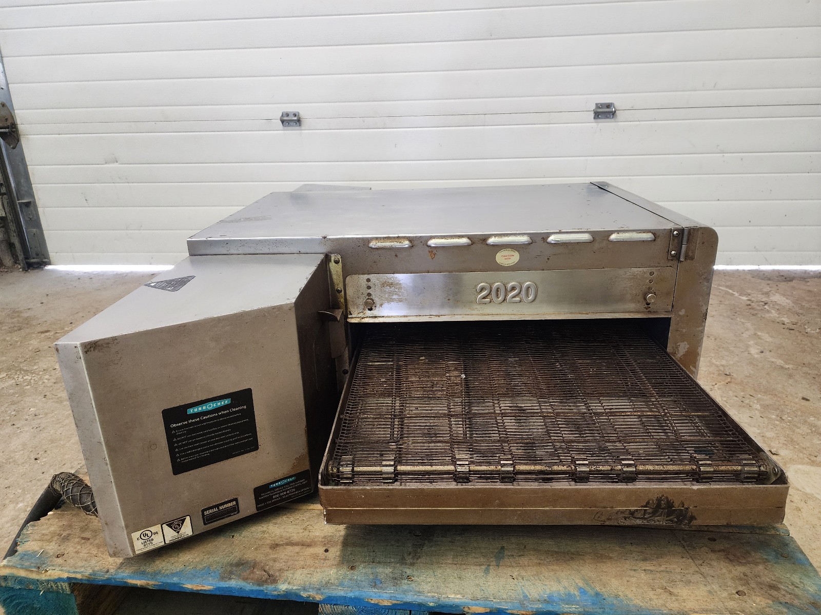 TurboChef HHC2020 48″ Electric Countertop Conveyor Oven, 3 Phase